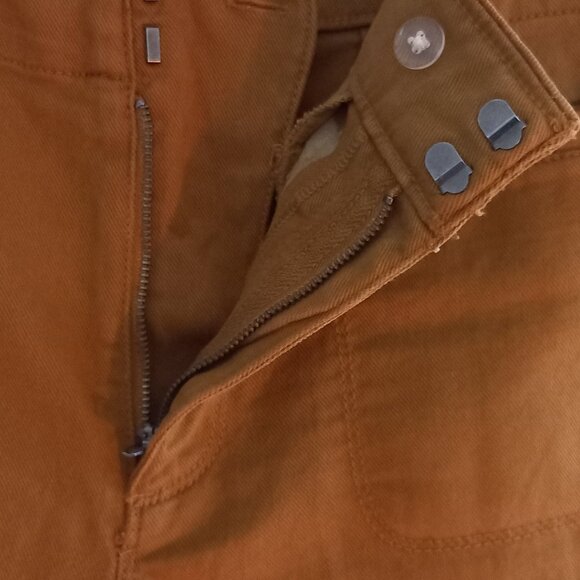 LOFT mustard straight leg jeans - Picture 13 of 15